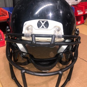 USED XENITH X2E+ YOUTH FOOTBALL HELMET - LARGE - BLACK