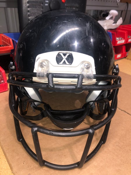 USED XENITH X2E+ YOUTH FOOTBALL HELMET - LARGE - BLACK