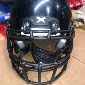 USED XENITH X2E+ YOUTH FOOTBALL HELMET - LARGE - BLACK