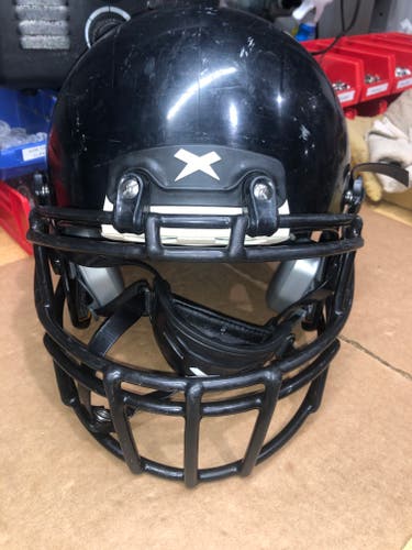 USED XENITH X2E+ YOUTH FOOTBALL HELMET - LARGE - BLACK
