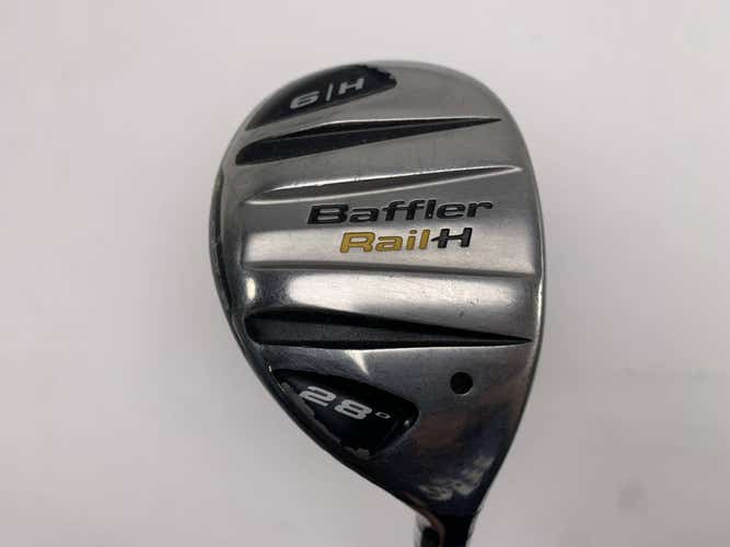 Cobra Baffler Rail H 6 Hybrid 28* Fujikura Motore 60g Senior Graphite Mens RH
