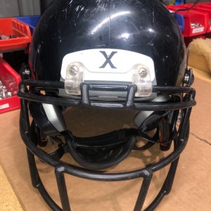 USED XENITH X2E+ YOUTH FOOTBALL HELMET - LARGE - BLACK