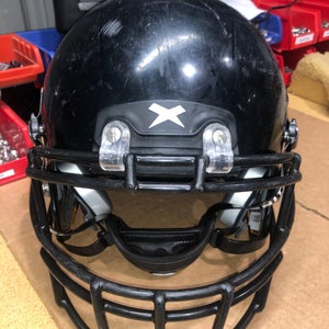 USED XENITH X2E+ YOUTH FOOTBALL HELMET - LARGE - BLACK