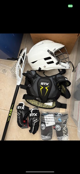 Starter Kit (Used) lacrosse equipment youth . Meets nocsae