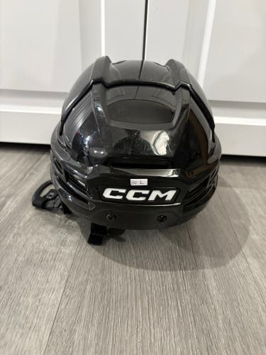 Large Black CCM Tacks 910 Helmet Pro Stock (Used)