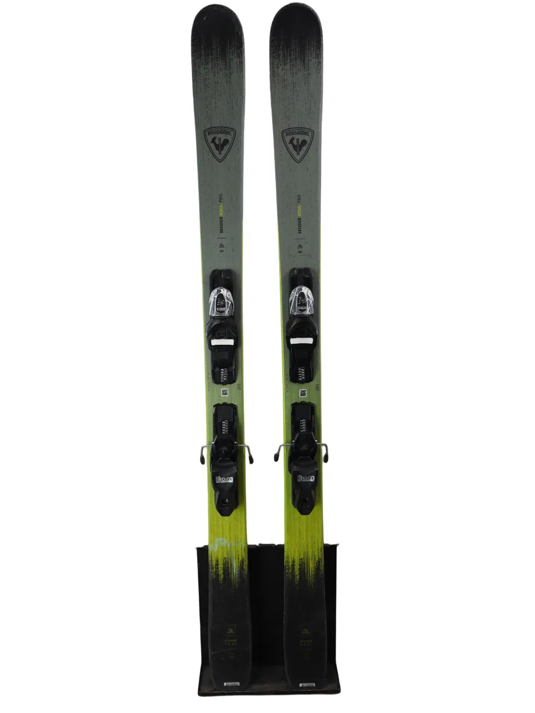 Used 2021 Men's 187 cm Rossignol Blackops Sender TI Skis With Look