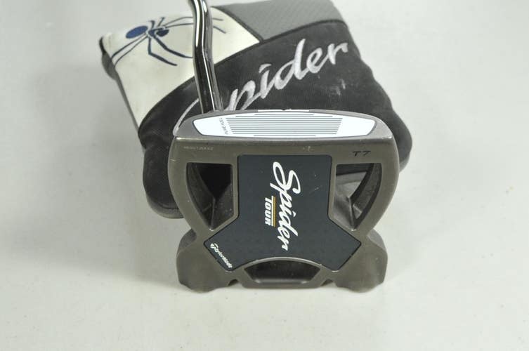 LEFT HANDED TaylorMade Spider Tour Double Bend 2024 35" Putter Steel #206670