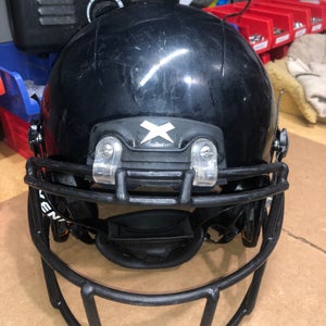USED XENITH X2E+ YOUTH FOOTBALL HELMET - LARGE - BLACK