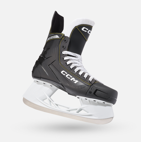 New Senior CCM AS-550 Hockey Skates Regular Width Size 7 or 8