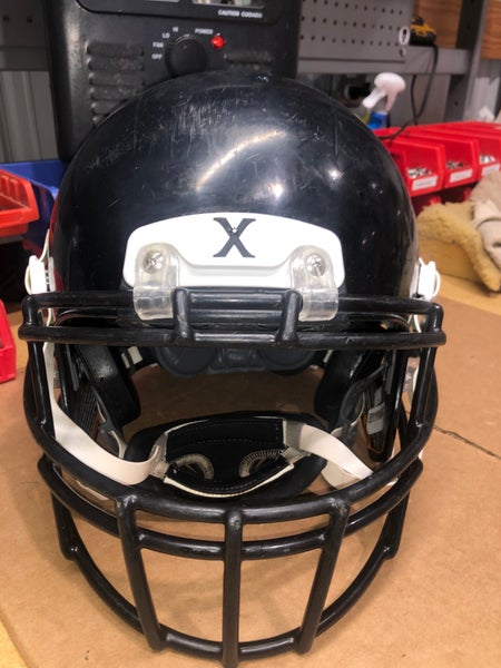 USED XENITH X2E+ YOUTH FOOTBALL HELMET - LARGE - BLACK