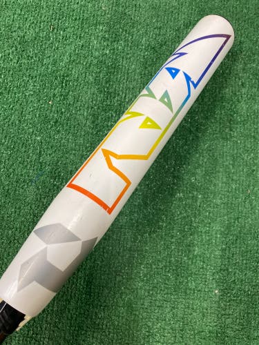 White 2025 DeMarini Prism+ Composite Bat (-11) Composite 20 oz 31" (Used)