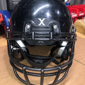 USED XENITH X2E+ YOUTH FOOTBALL HELMET - LARGE - BLACK