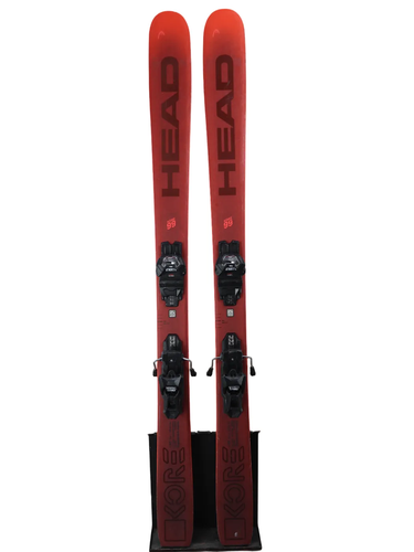 USED 2025 Head KORE 99 Skis 163cm with Tyrolia Attack 13 Bindings