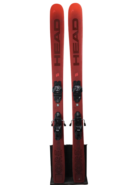 USED 2025 Head KORE 99 Skis 163cm with Tyrolia Attack 13 Bindings
