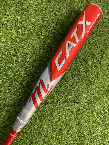 2023 Marucci CAT X Composite Bat BBCOR Certified (-3) Composite 28 oz 31" (Used)
