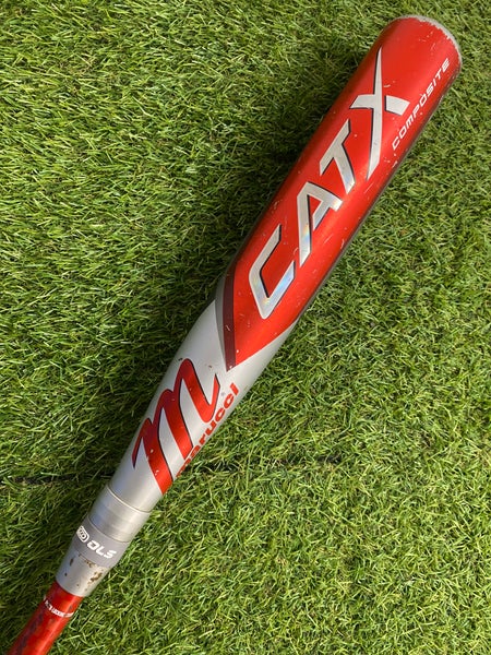 2023 Marucci CAT X Composite Bat BBCOR Certified (-3) Composite 28 oz 31" (Used)