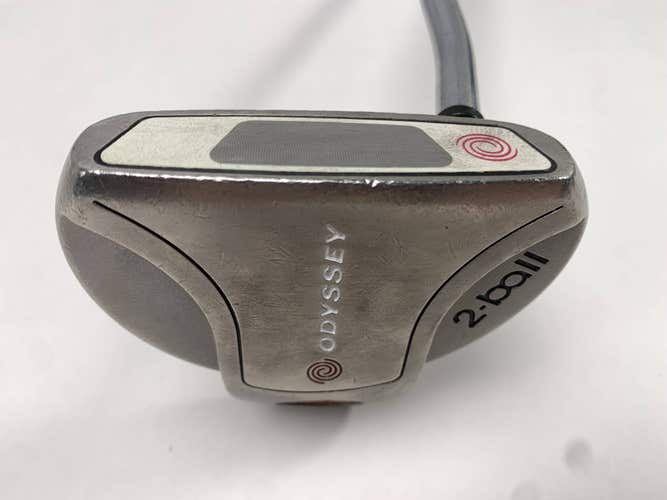 Odyssey White Steel 2-Ball Putter 32.5" Mens RH