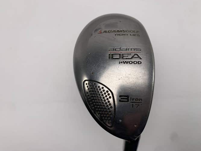 Adams Idea i-Wood 3 Hybrid 17* Stiff Graphite Mens RH