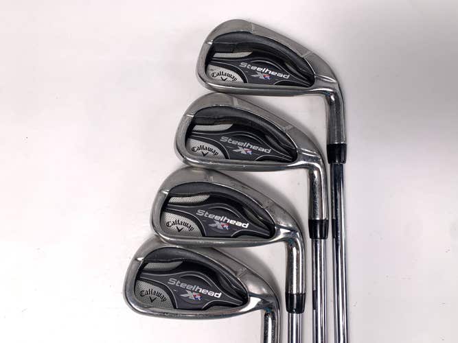 Callaway Steelhead XR Iron Set 5-8 True Temper XP 95 ST15 S300 Stiff Mens RH