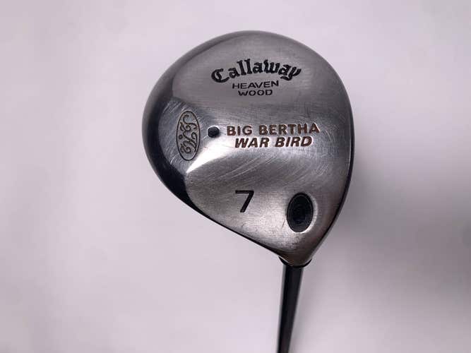 Callaway Big Bertha Warbird 7 Fairway Wood 21* RCH 90 Regular Graphite Mens RH