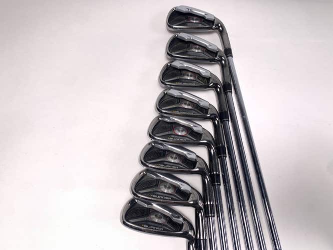 TaylorMade Burner 2009 Iron Set 4-PW+GW Burner Superfast 85g Regular Mens RH