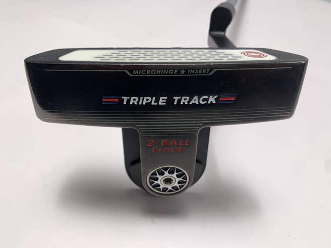 Odyssey Triple Track 2-Ball Blade CH Putter 35" Mens RH