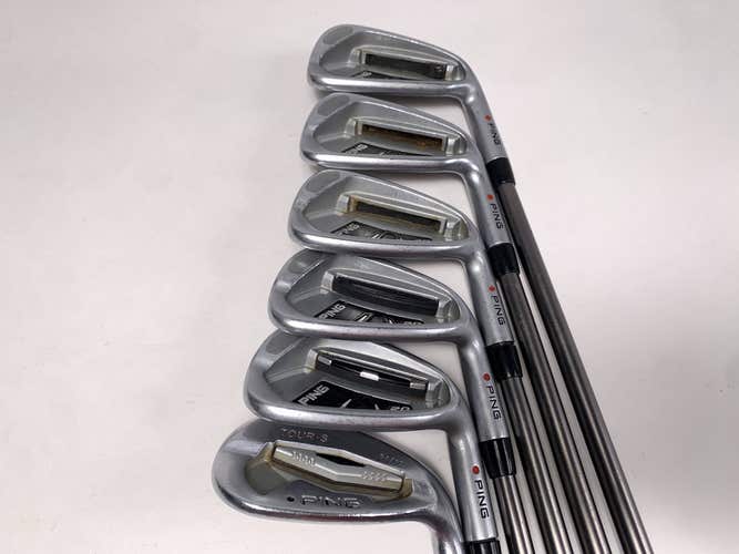 Ping i20 Iron Set 6-PW+SW Red Dot 1* Flat TFC 169 I Regular Graphite Mens RH
