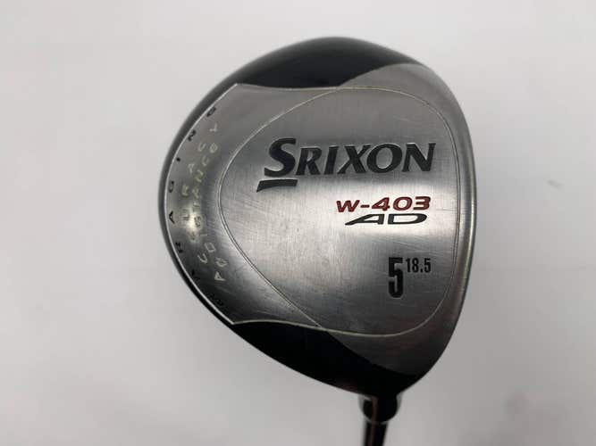 Srixon W-403 AD 5 Fairway Wood 18.5* SV-3000 Stiff Graphite Mens RH