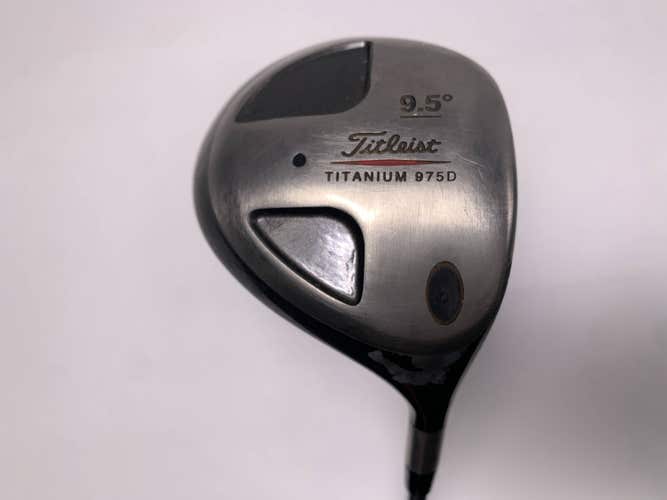 Titleist 975 D Driver 9.5* True Temper Dynalite Gold Extra Stiff Steel Mens RH