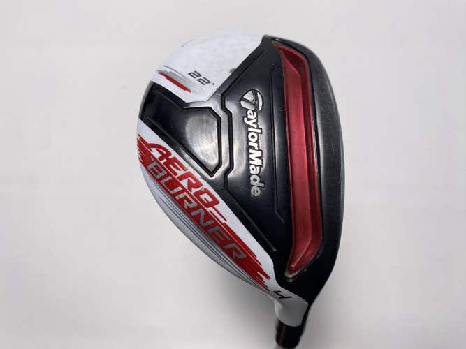 TaylorMade AeroBurner 4 Hybrid 22* Matrix Speed Rul-Z 70g Stiff Graphite Mens RH