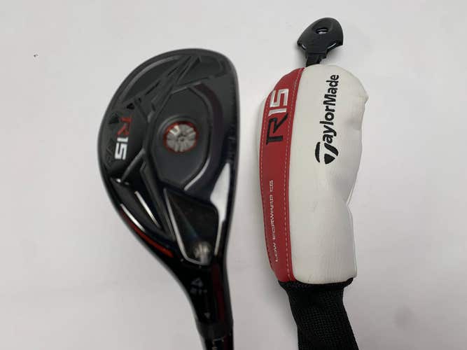 TaylorMade R15 Black 4 Hybrid 21* Graphite Design Tour AD DI-75 Stiff RH HC