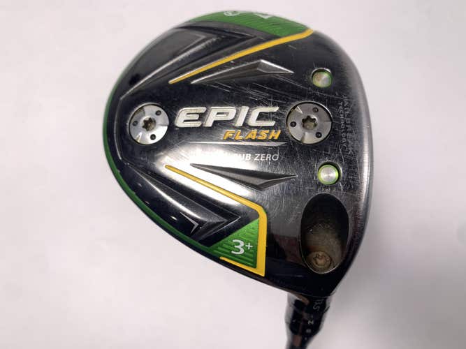 Callaway EPIC Flash Sub Zero 3+ Fairway 13.5* TPT Golf 17 MKP/MT/SW Stiff RH