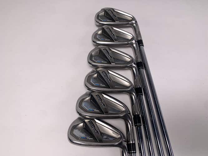 TaylorMade SIM2 MAX OS Iron Set 5-PW KBS Max MT 85g Stiff Steel Mens RH