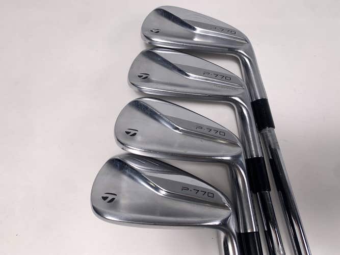 TaylorMade P770 2020 Iron Set 6-9 KBS Tour Stiff Steel Mens RH
