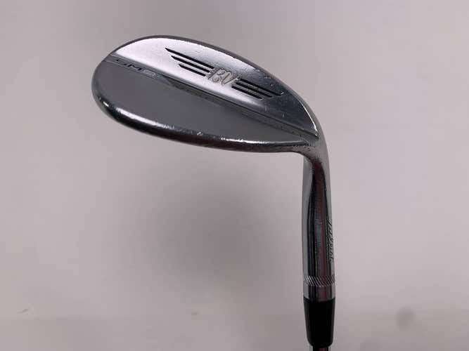 Titleist Vokey SM8 Tour Chrome Lob Wedge LW 58* 12 Bounce D-Grind Wedge Mens RH