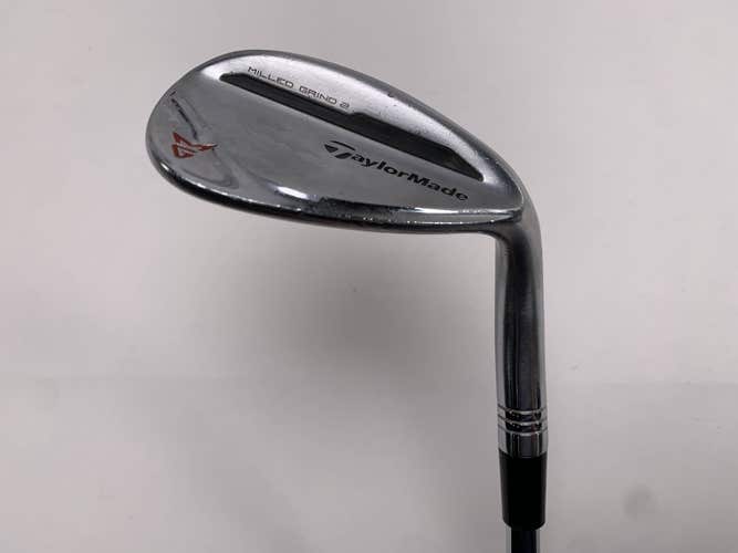 TaylorMade Milled Grind 2 Chrome Lob Wedge LW 60* DG S200 Stiff Steel Mens RH