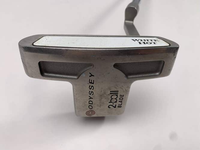 Odyssey White Hot 2-Ball Blade Putter 35" Mens RH