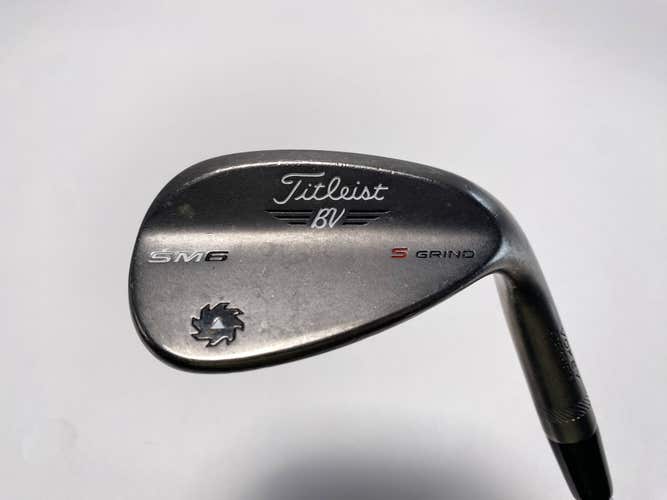 Titleist Vokey SM6 Steel Grey Sand Wedge SW 54* 10 Bounce S-Grind Wedge Mens RH