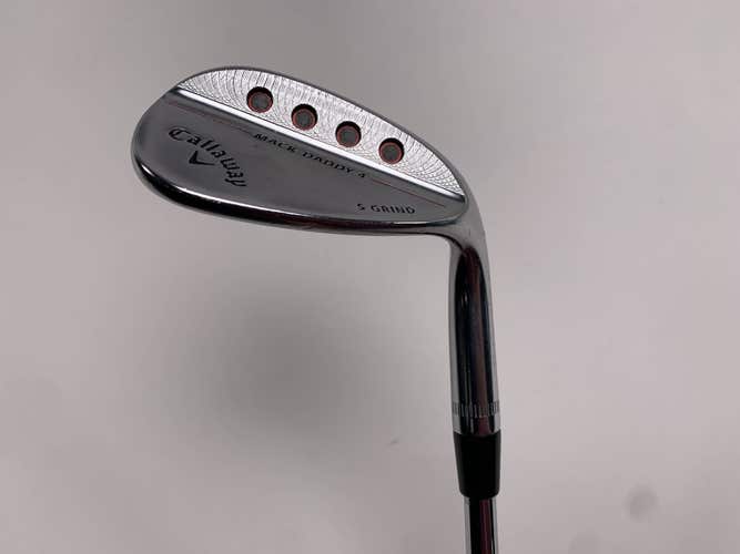 Callaway Mack Daddy 4 Chrome Gap Wedge GW 52* 10 DG S200 Tour Issue 115g Mens RH