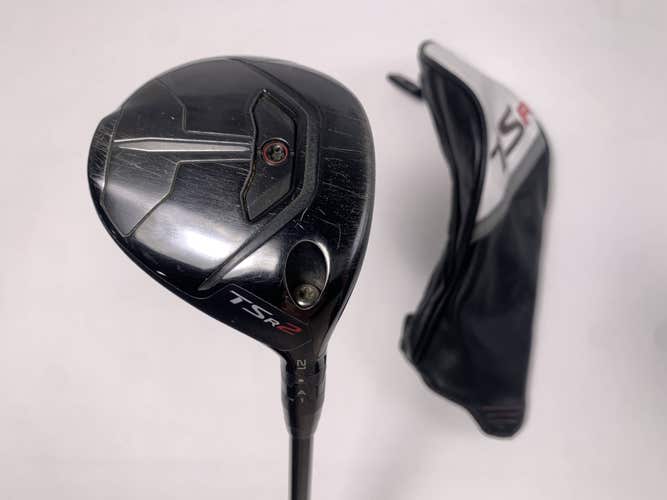 Titleist TSR2 7 Fairway Wood 21* Tensei Blue AV Series Xlink 65g Stiff RH HC