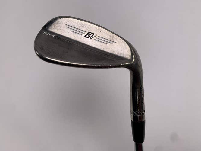 Titleist Vokey SM9 Brushed Steel Gap Wedge GW 52* 8 F-Grind Wedge Steel Mens RH