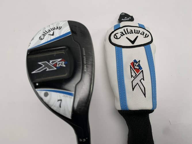 Callaway XR OS 7 Hybrid 33* Bassara 50x5ct 50g Ladies Graphite Womens RH HC