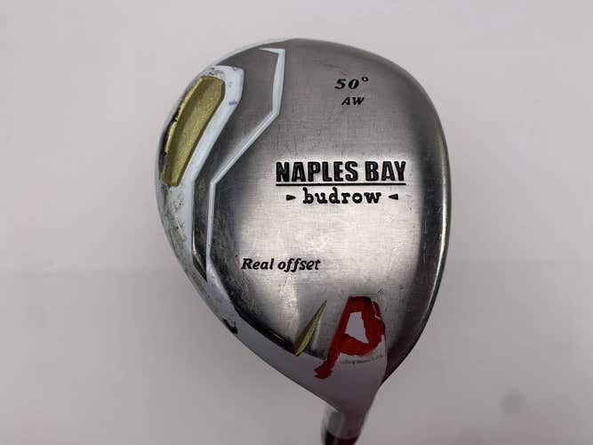Naples Bay Budrow Hybrid Gap Wedge GW 50* High Modulus Senior Graphite Mens RH