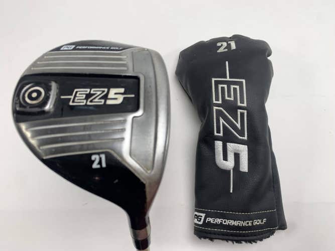 Performance Golf EZ5 7 Fairway Wood 21* Senior Graphite Mens RH HC