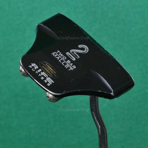 Guerin Rife Two Bar Mallet Offset 33" Putter Golf Club w/ Super Stroke