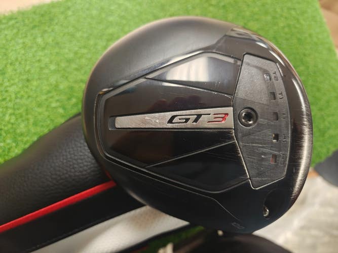 Titleist GT3 10 Degree Driver Stiff Flex Tensai Blue w Headcover Tool