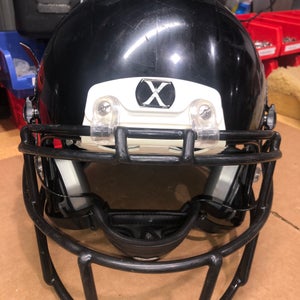 USED XENITH X2E+ YOUTH FOOTBALL HELMET - LARGE - BLACK