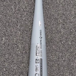 DeMarini 2024 Made In USA The Goods Single Piece Alloy BBCOR Bat 33/30 Brand New