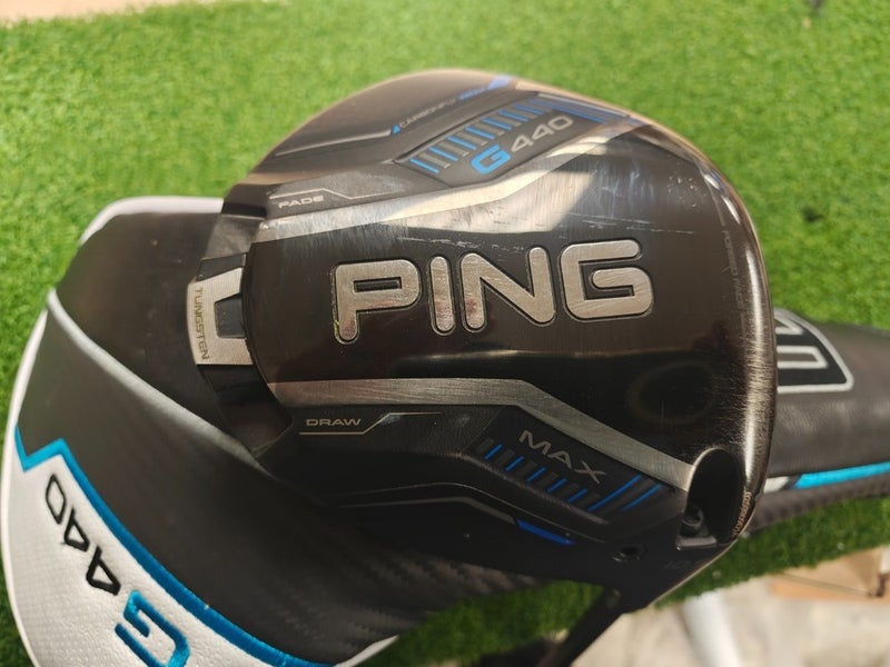 Ping G440 MAX 10.5 Degree Driver Stiff Flex Alta CB 50 w Headcover Tool