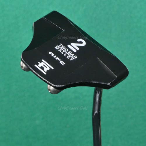 Guerin Rife Two Bar Mallet Double-Bend 35" Putter Golf Club